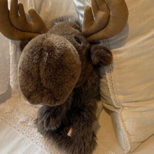Plush Brown Moose golf club head cover